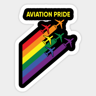 Aviation Pride Sticker